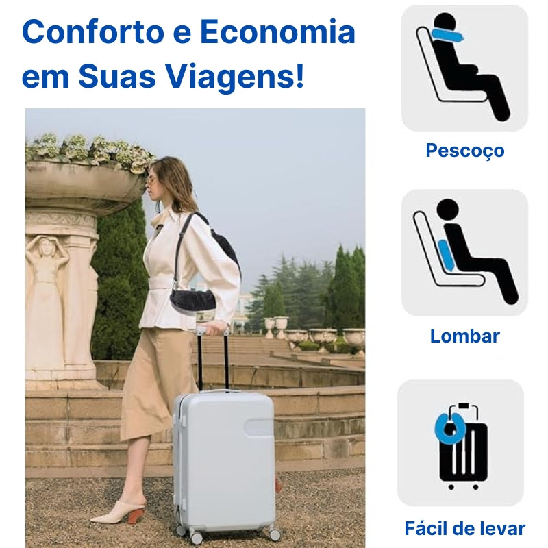 Almofada de viagem 2 em 1 - Smart Trip