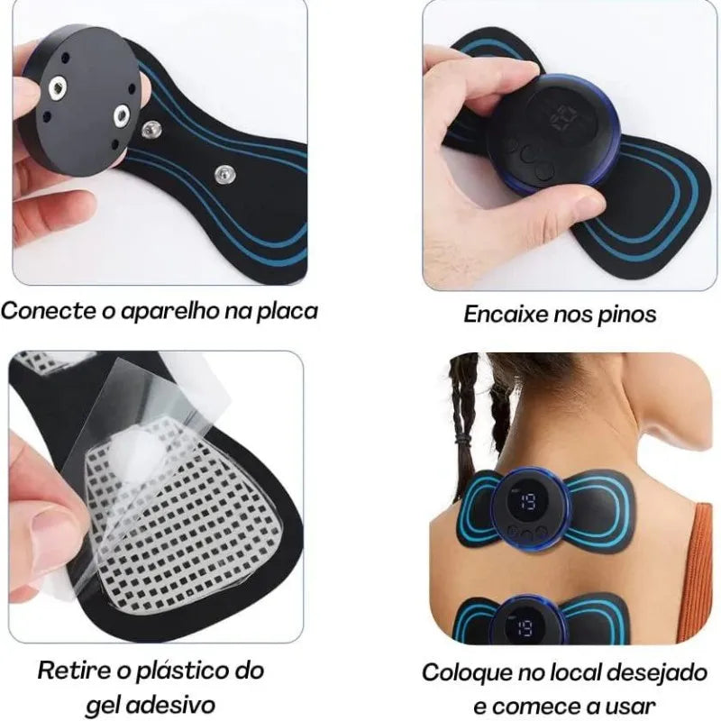 Massageador Portátil Eletroterapêutico